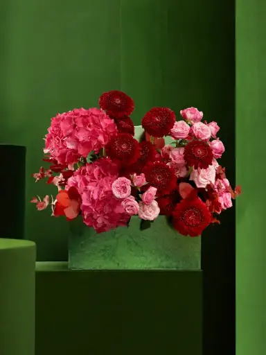 MINI RASPBERRY ROSE MACARON